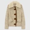 ERMANNO SCERVINO Bomber Jacket With Shearling Collar -Angelina Store D455D302SHNFN D4509 01 03ab1e19 8826 4e07 a7ab 4b38847ef9ff