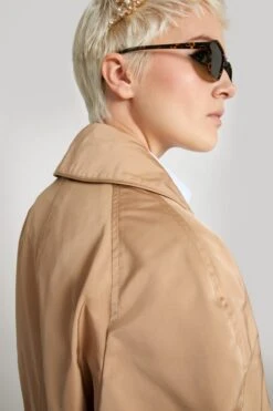 ERMANNO SCERVINO Technical Duchesse Single-breasted Trench Coat -Angelina Store D460D704UUJ 41112 05 62fbfd15 9355 4cac ac4c df085f96d9a0