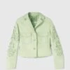 ERMANNO SCERVINO Nappa Leather Short Boxy Jacket With Handmade Geometric Embroidery 1 ERMANNO SCERVINO Nappa Leather Short Boxy Jacket With Handmade Geometric Embroidery -Angelina Store D460I732RHJQ 30212 01 464c2fda 14fc 4746 86ad 08b60742406a