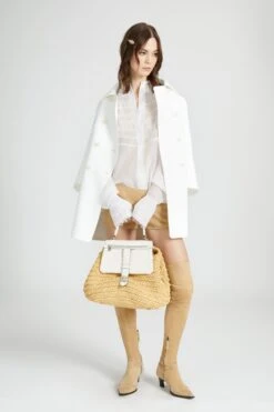 ERMANNO SCERVINO Over Shirt In Cotton Muslin With Valencienne Details -Angelina Store D462K701JGE 14800 03 6b286bcb 86e2 4ecf 9002 99f49c744b4a