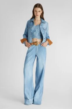 ERMANNO SCERVINO Structured Bustier With Handmade Appliques 9 ERMANNO SCERVINO Structured Bustier With Handmade Appliques -Angelina Store D462L335EMY S4217 03