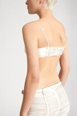 ERMANNO SCERVINO Structured Silk Bra Handmade In Soutache Technique -Angelina Store D462L712HKC 10602 05 4ac2f67f de07 4b93 98c9 bf18b6df4ae1