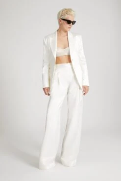 ERMANNO SCERVINO Silk-blend Deconstructed Bra -Angelina Store D462L716HKC 10602 05