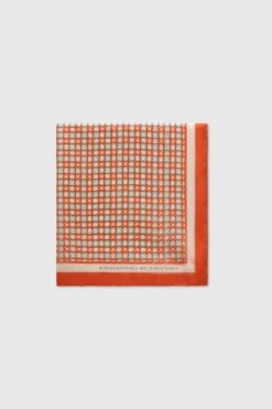 ERMANNO SCERVINO Pure Silk Scarf With Tie Print