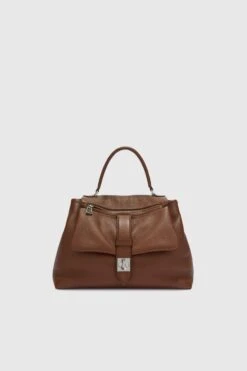 ERMANNO SCERVINO Liza Medium In Hammered Calfskin