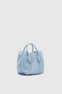 ERMANNO SCERVINO Mini Margot In Rafia Lace With Crystals -Angelina Store D463S756CTPYV B4686 03