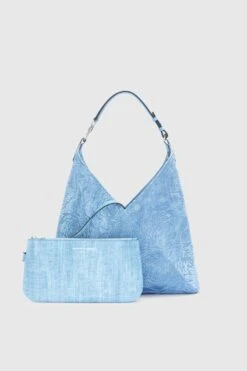 ERMANNO SCERVINO New Dudu In Devore Cotton With All Over Roses -Angelina Store D463SF00QMV S4217 04