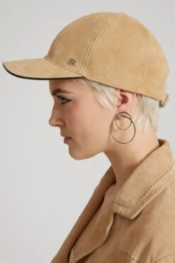 ERMANNO SCERVINO Basball Hat In Suede 7 ERMANNO SCERVINO Basball Hat In Suede -Angelina Store D463V711OKR W4603 03