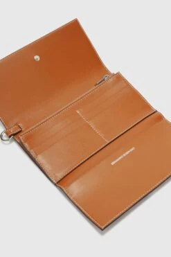 ERMANNO SCERVINO Wallet With Detachable Shoulder Strap In Marocain Jeans Print 11 ERMANNO SCERVINO Wallet With Detachable Shoulder Strap In Marocain Jeans Print -Angelina Store D463W305EMY S4217 05