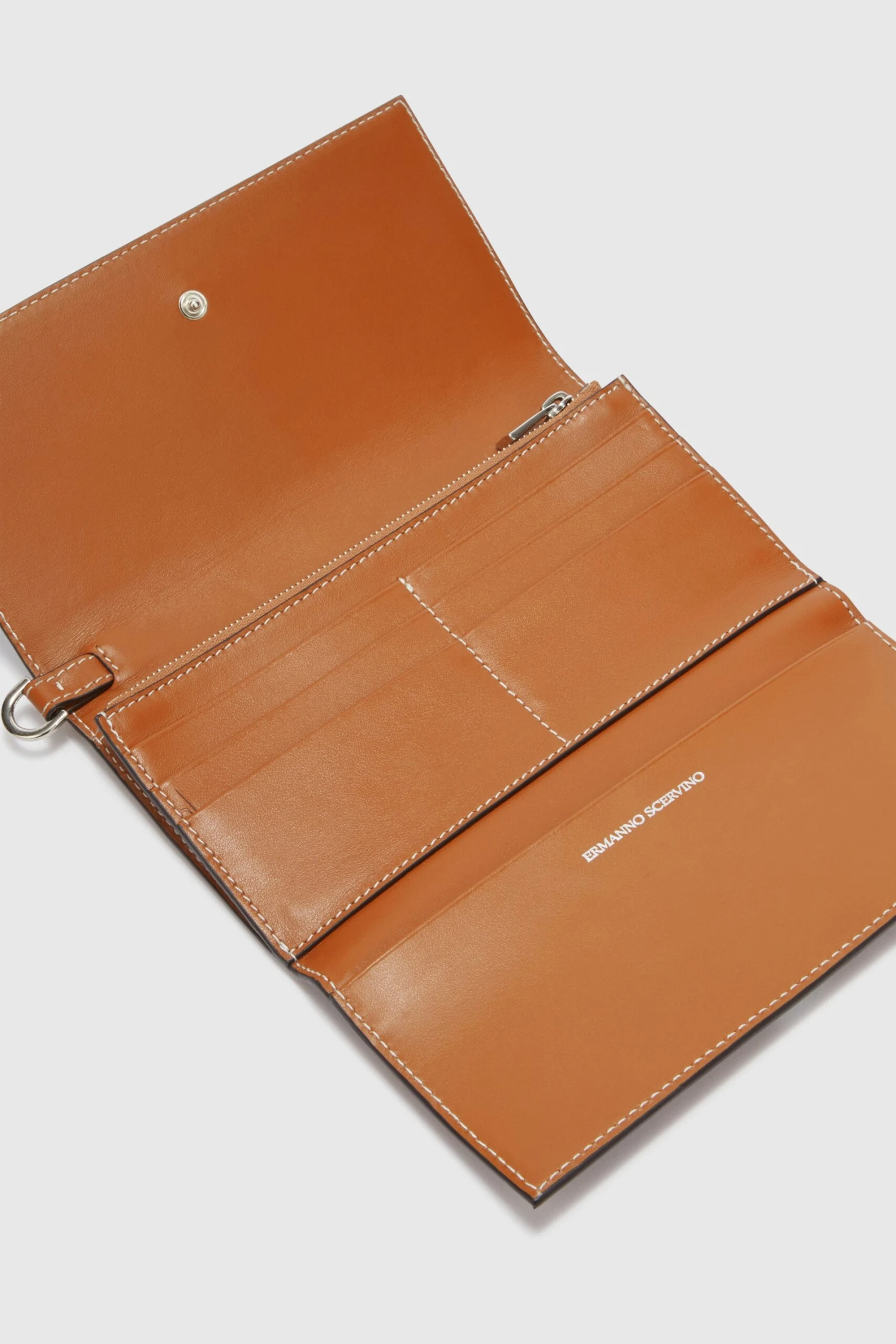 ERMANNO SCERVINO Wallet With Detachable Shoulder Strap In Marocain Jeans Print 7 ERMANNO SCERVINO Wallet With Detachable Shoulder Strap In Marocain Jeans Print - Image 5