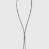 ERMANNO SCERVINO Adjustable Leather Necklace