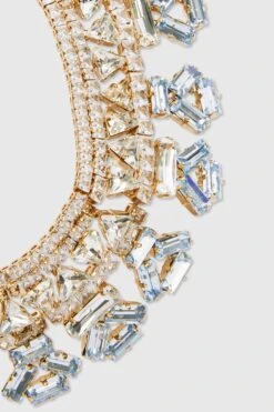 ERMANNO SCERVINO Choker Necklace With Geometric Crystals -Angelina Store D463X808XRX ORCHLS 03 c42b39ab a4ea 4fcd 8bc9 7d407eb36f2b