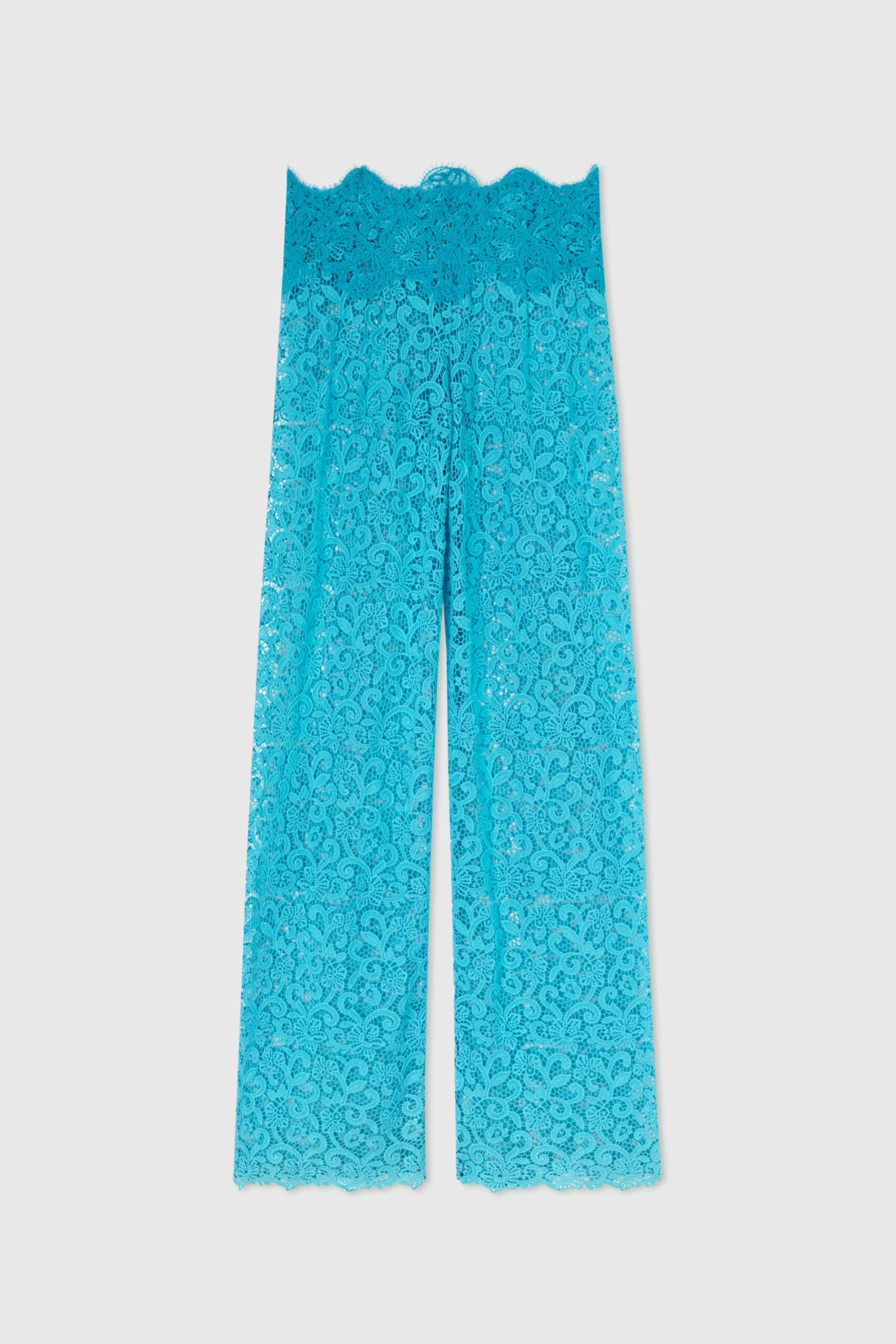 ERMANNO SCERVINO Soft Macrame Lace Trousers 3 ERMANNO SCERVINO Soft Macrame Lace Trousers
