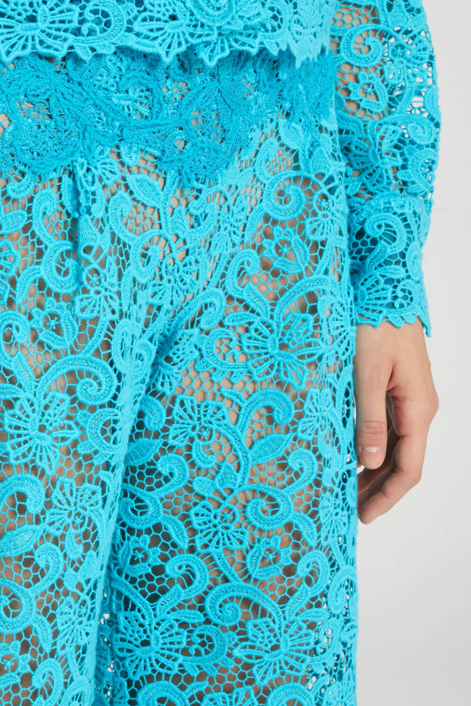 ERMANNO SCERVINO Soft Macrame Lace Trousers 6 ERMANNO SCERVINO Soft Macrame Lace Trousers - Image 4