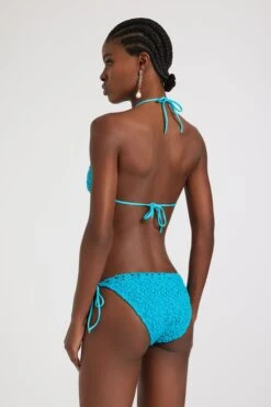 ERMANNO SCERVINO Aqua Green Macrame Lace Triangle Bikini -Angelina Store D464Y332LJS 65123 04