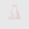ERMANNO SCERVINO Triangle Top With Halter Neckline And Matching Sangallo Detail And Floral Embroidery -Angelina Store D464Y720GQX 10601 01 b0ef8464 6192 42c2 b850 04df7e822ccc