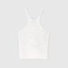 ERMANNO SCERVINO Cotton Blend Knit Top With Devore Rose -Angelina Store D465L731EJZ 11001 01 20 1