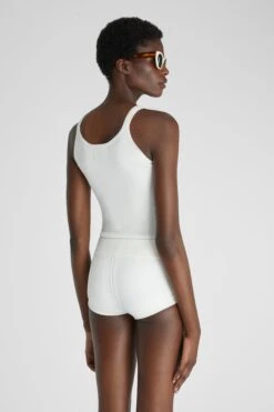 ERMANNO SCERVINO Ribbed Knit Shorts -Angelina Store D465P306HVT 10602 04 22c12d75 f48c 4759 b148 2500d514c683