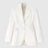 ERMANNO SCERVINO Single-breasted Viscose Jacket -Angelina Store D466I746ZIF 14800 01