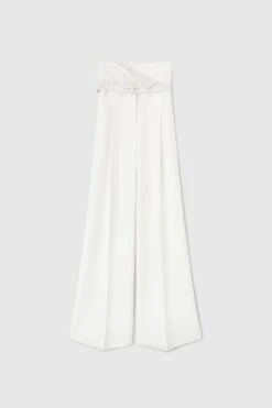 ERMANNO SCERVINO High-waisted Palazzo Pants With Belt
