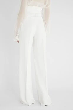 ERMANNO SCERVINO High-waisted Palazzo Pants With Belt -Angelina Store D466P304TEILM 14800 04