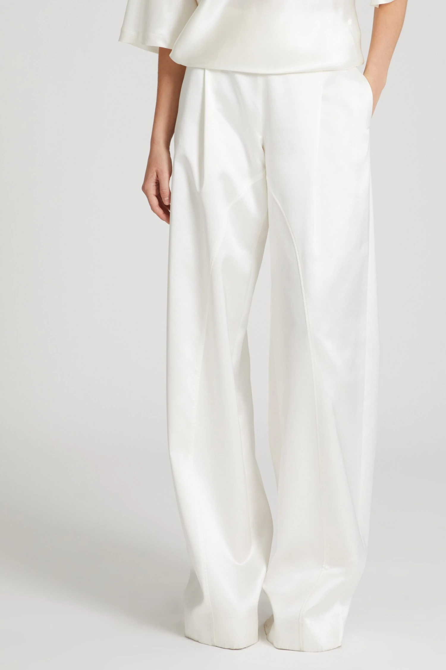 ERMANNO SCERVINO Palazzo Trousers In Viscose 5 ERMANNO SCERVINO Palazzo Trousers In Viscose - Image 3