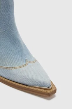 ERMANNO SCERVINO Low Denim Texan With Metal Toe Cap -Angelina Store D468Z360QNJ 64021 05 f3edd6fd 924b 408a 988e 7817e37718af