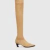 ERMANNO SCERVINO New Over-the-knee Suede Texan -Angelina Store D468Z760OKR W4603 01