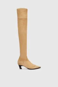 Angelina Store 20 ERMANNO SCERVINO New Over-the-knee Suede Texan