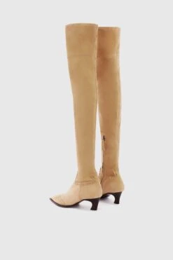 ERMANNO SCERVINO New Over-the-knee Suede Texan -Angelina Store D468Z760OKR W4603 04