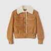 ERMANNO SCERVINO Single-breasted Shearling Jacket With Front Pockets -Angelina Store D470I309QDA B4551 01 d39d0ec3 5b8d 43c3 8c69 ade70cd6f872