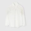 ERMANNO SCERVINO Stretch Silk Shirt With Lace -Angelina Store D472K342HKC 10602 01 7c5ddaa8 606b 409d bfe8 0847f0dfbc16
