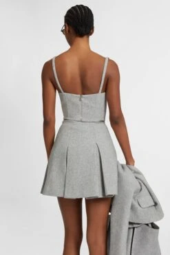 ERMANNO SCERVINO Wool Blend Bustier Top 11 ERMANNO SCERVINO Wool Blend Bustier Top -Angelina Store D472L302GVP M4300 05