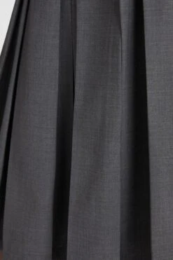 ERMANNO SCERVINO Pleated Skirt In Cool Wool -Angelina Store D472O301TVW M4701 05