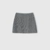 ERMANNO SCERVINO Virgin Wool Blend Mini Skirt With Herringbone Pattern -Angelina Store D472O316UAP T4701 01