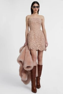 ERMANNO SCERVINO Bustier Dress In Wool Macrame Lace 10 ERMANNO SCERVINO Bustier Dress In Wool Macrame Lace -Angelina Store D472Q340UYO 51512 03 c15ffc01 04c0 4d8f b515 9b25dc0936ce