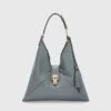 ERMANNO SCERVINO Dudu Bag In Smooth Dark Grey Calfskin