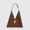 ERMANNO SCERVINO Dudu Bag In Smooth Brown Calfskin -Angelina Store D473S303WNR 91228 01