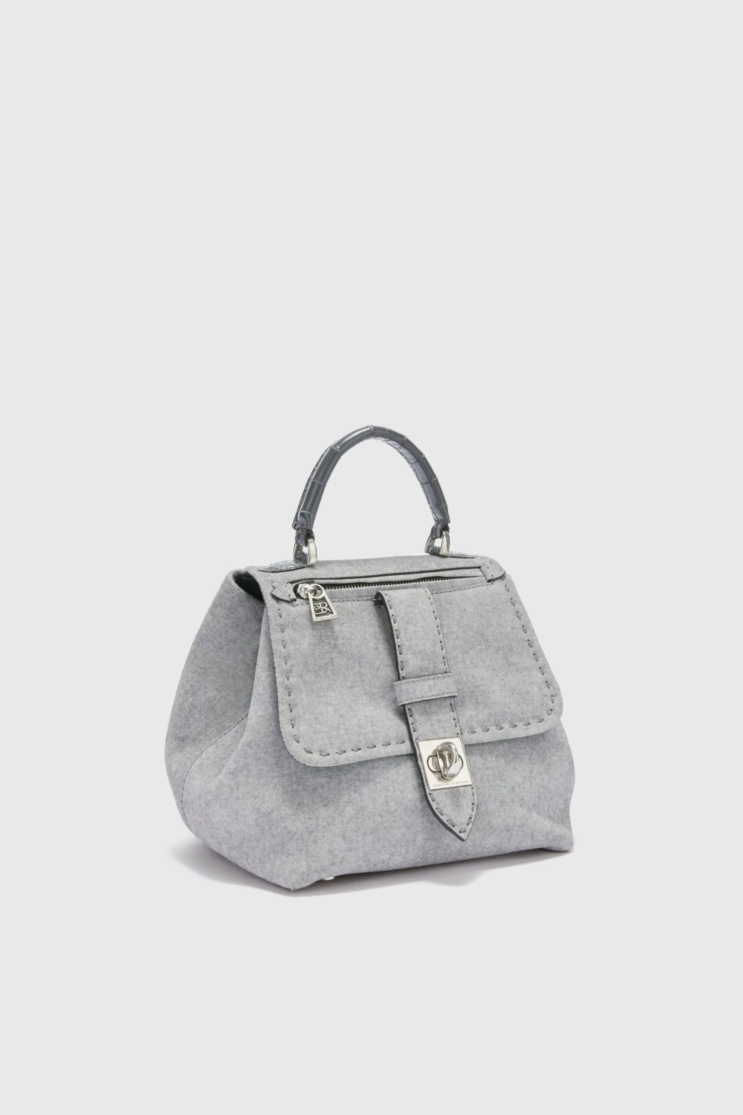 ERMANNO SCERVINO Liza Bag In Printed Crust Melange Cloth 5 ERMANNO SCERVINO Liza Bag In Printed Crust Melange Cloth - Image 3