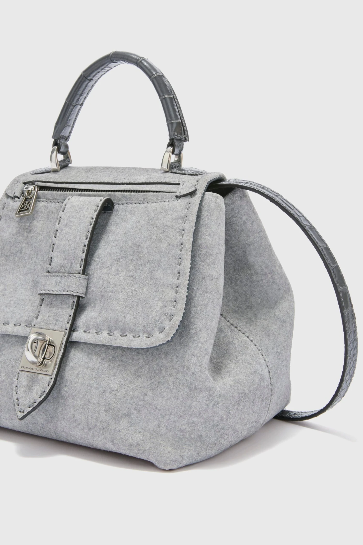 ERMANNO SCERVINO Liza Bag In Printed Crust Melange Cloth 6 ERMANNO SCERVINO Liza Bag In Printed Crust Melange Cloth - Image 4