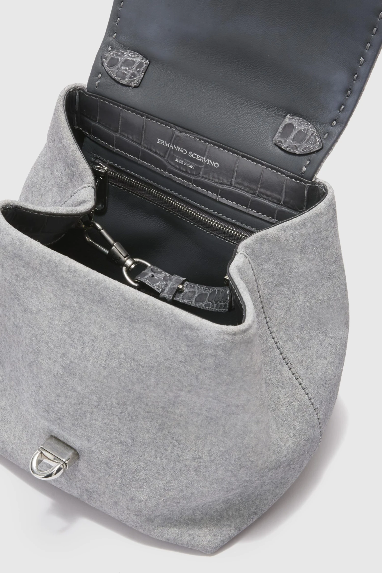 ERMANNO SCERVINO Liza Bag In Printed Crust Melange Cloth 7 ERMANNO SCERVINO Liza Bag In Printed Crust Melange Cloth - Image 5