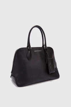 ERMANNO SCERVINO Orsetta Large Double Handle Bag In Smooth Calfskin -Angelina Store D473S405WNR 95708 03