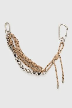 ERMANNO SCERVINO Multi-strand Charms With Beige Cord