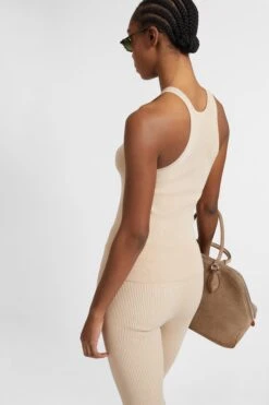 ERMANNO SCERVINO Nude Viscose Blend Halter Neck Tank Top 10 ERMANNO SCERVINO Nude Viscose Blend Halter Neck Tank Top -Angelina Store D475L311HVT 51216 04 47c44501 5c7d 4a19 b6dd 7518a2c22373