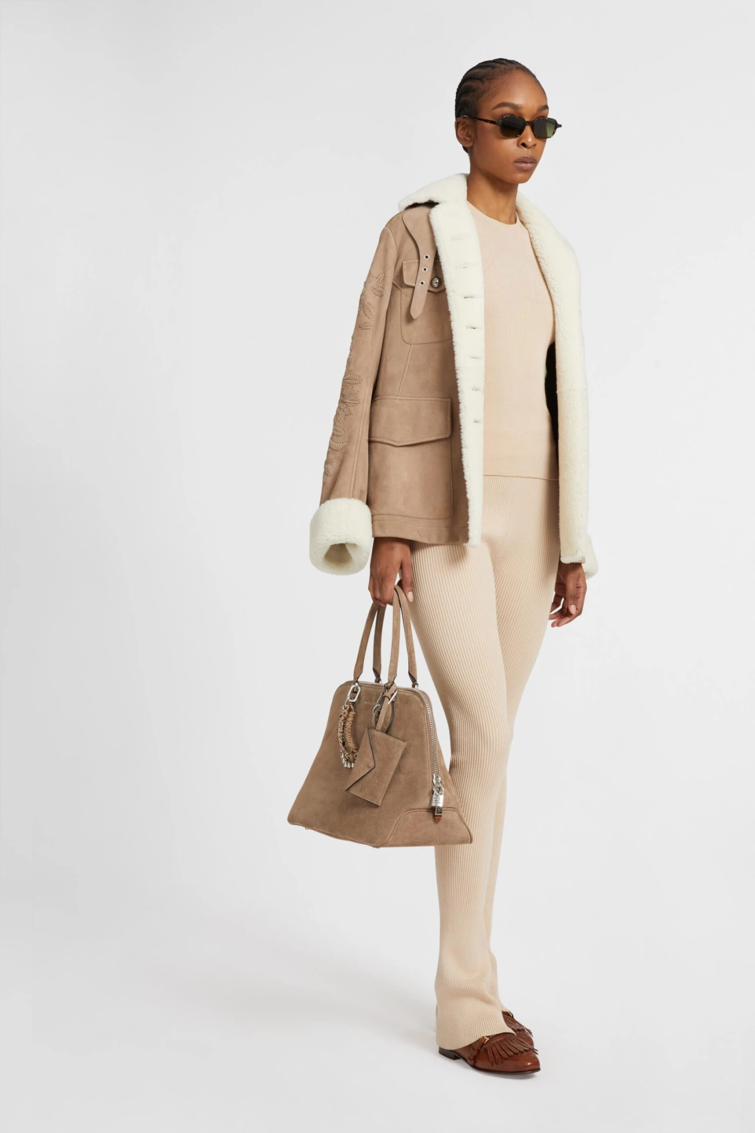 ERMANNO SCERVINO Nude Viscose Blend Halter Neck Tank Top 7 ERMANNO SCERVINO Nude Viscose Blend Halter Neck Tank Top - Image 5