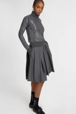 ERMANNO SCERVINO Wool And Cashmere Blend Sweater With Hand-applied Baguette Crystals 9 ERMANNO SCERVINO Wool And Cashmere Blend Sweater With Hand-applied Baguette Crystals -Angelina Store D475M308CTEJY D4704 03 cb8e181b 1f4e 4cec b96c 52fe0ea31a2f