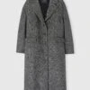ERMANNO SCERVINO Single-breasted Tailored Coat With A Masculine Fit And Belt At The Waist -Angelina Store D476D322UNM T4701 01 4228015d f80d 4312 8d2e 5dae4acc6749