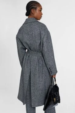 ERMANNO SCERVINO Single-breasted Tailored Coat With A Masculine Fit And Belt At The Waist -Angelina Store D476D322UNM T4701 05 b93fb273 39e0 4faa bbad 2ea9bbc546e8