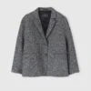 ERMANNO SCERVINO Tailored Jacket In Wool Blend With Herringbone Pattern -Angelina Store D476I304VBQ T4703 01 a95a792a c9fd 4fa9 bc9e d5be2bb9290e