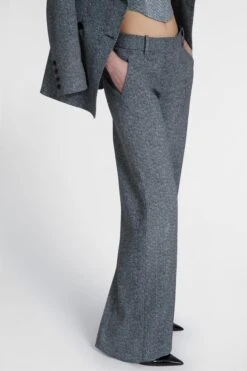 ERMANNO SCERVINO Palazzo Trousers In Viscose With Herringbone Pattern -Angelina Store D476P308ZFY S4706 03 c6fcb4a8 4f59 4a33 9c43 5a875cd97c53